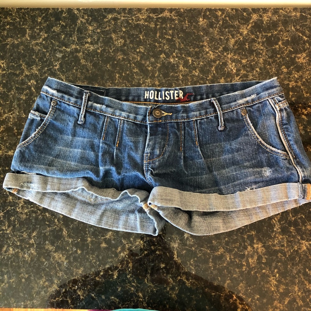 Hollister Low Rise Jean Shorts
